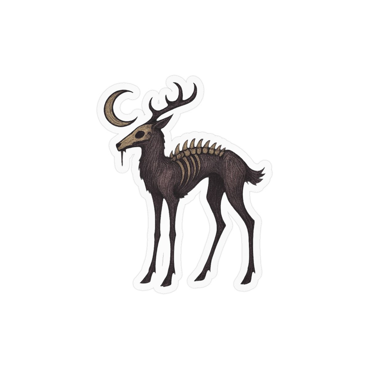 Mr Scary Funny Spooky Sticker Vinyl Decal