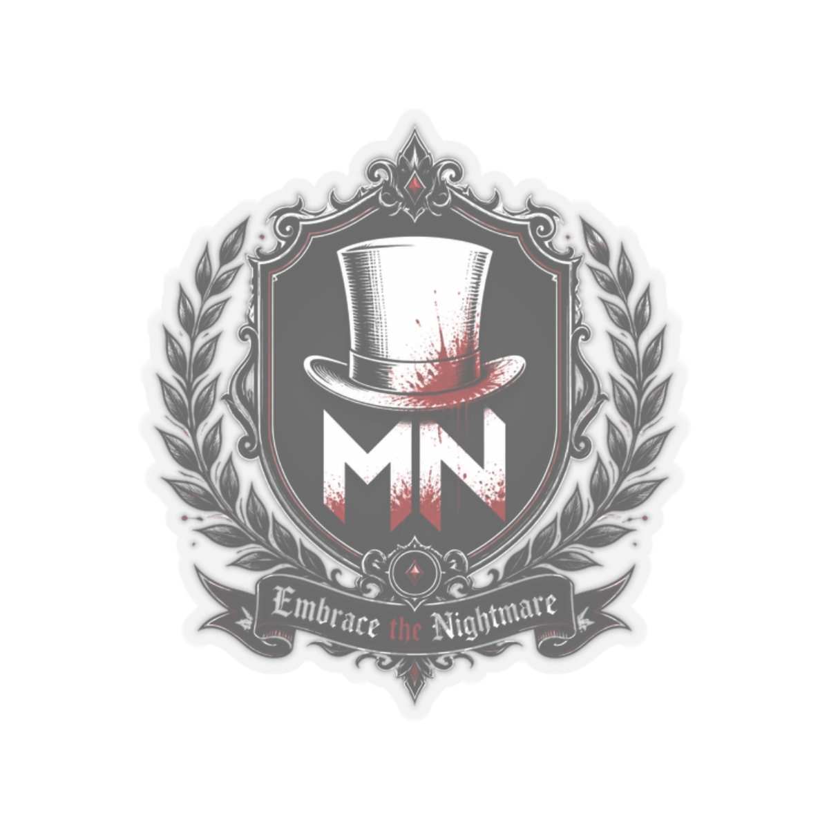 MrNightmare "Embrace the Nightmare" Sticker - alternate angle 4, merchandise