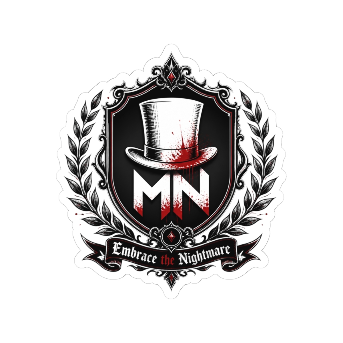 MrNightmare "Embrace the Nightmare" Sticker