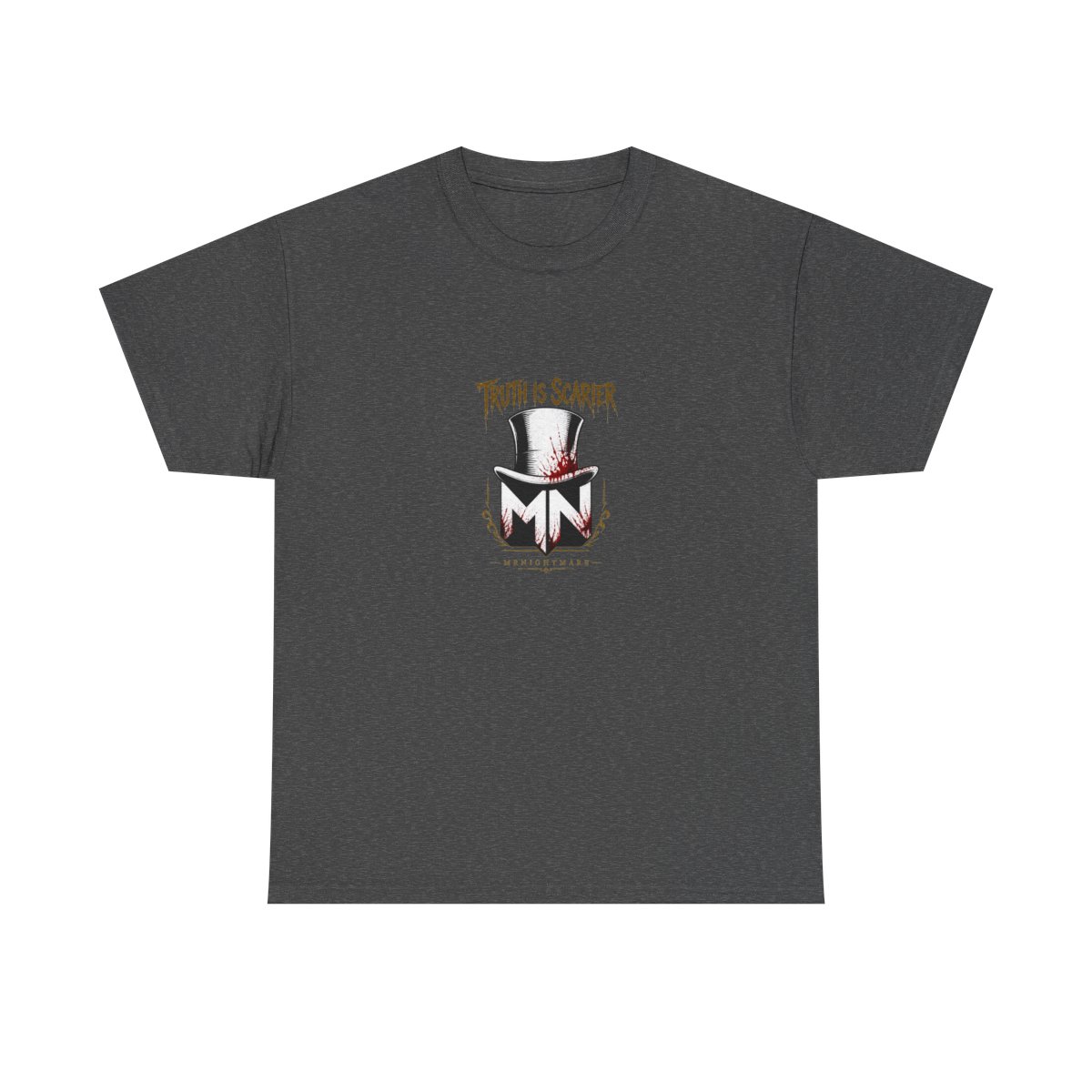 MrNightmare "Truth is Scarier" Unisex Tee - alternate angle 5, merchandise