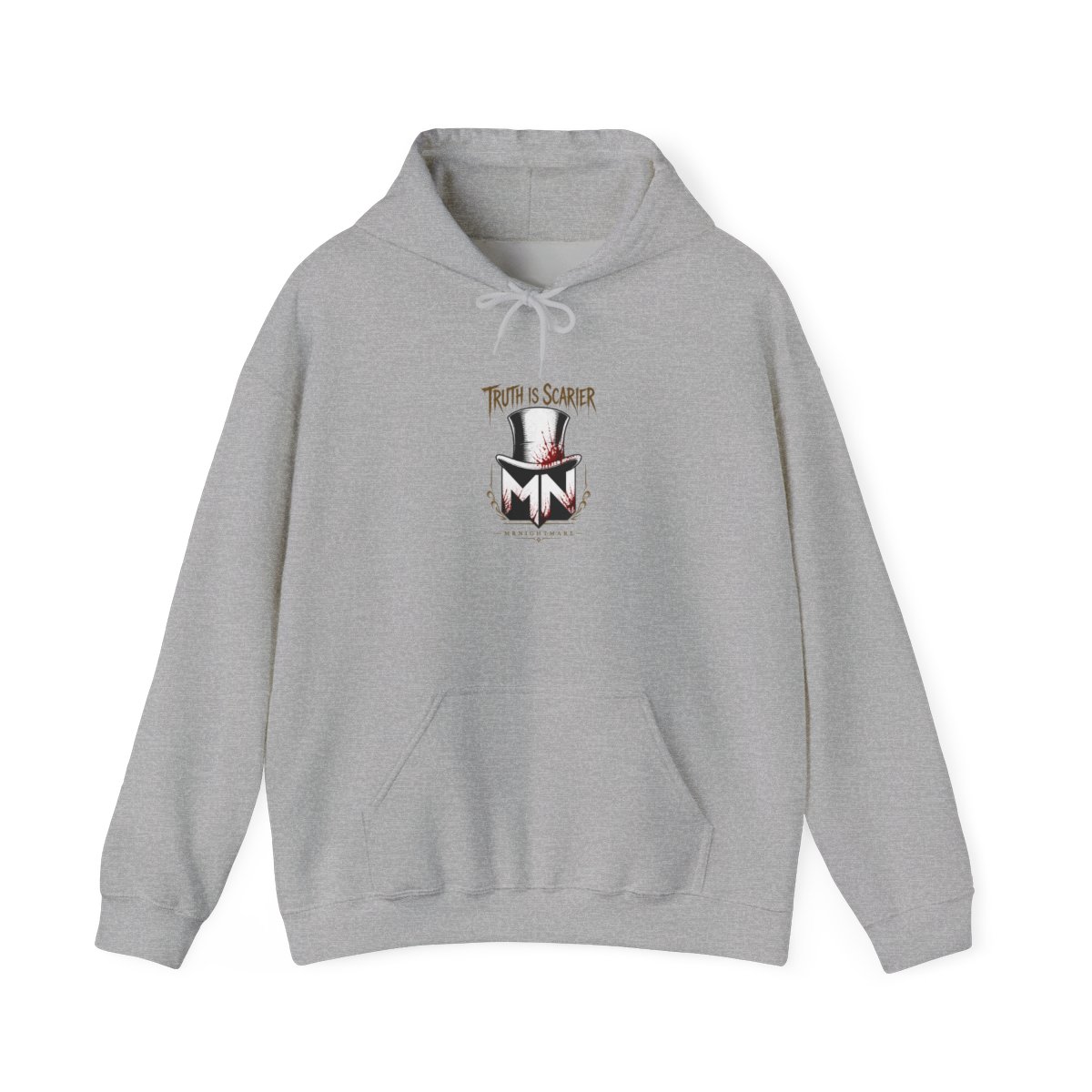 MrNightmare "Truth is Scarier" Hoodie - alternate angle 3, merchandise