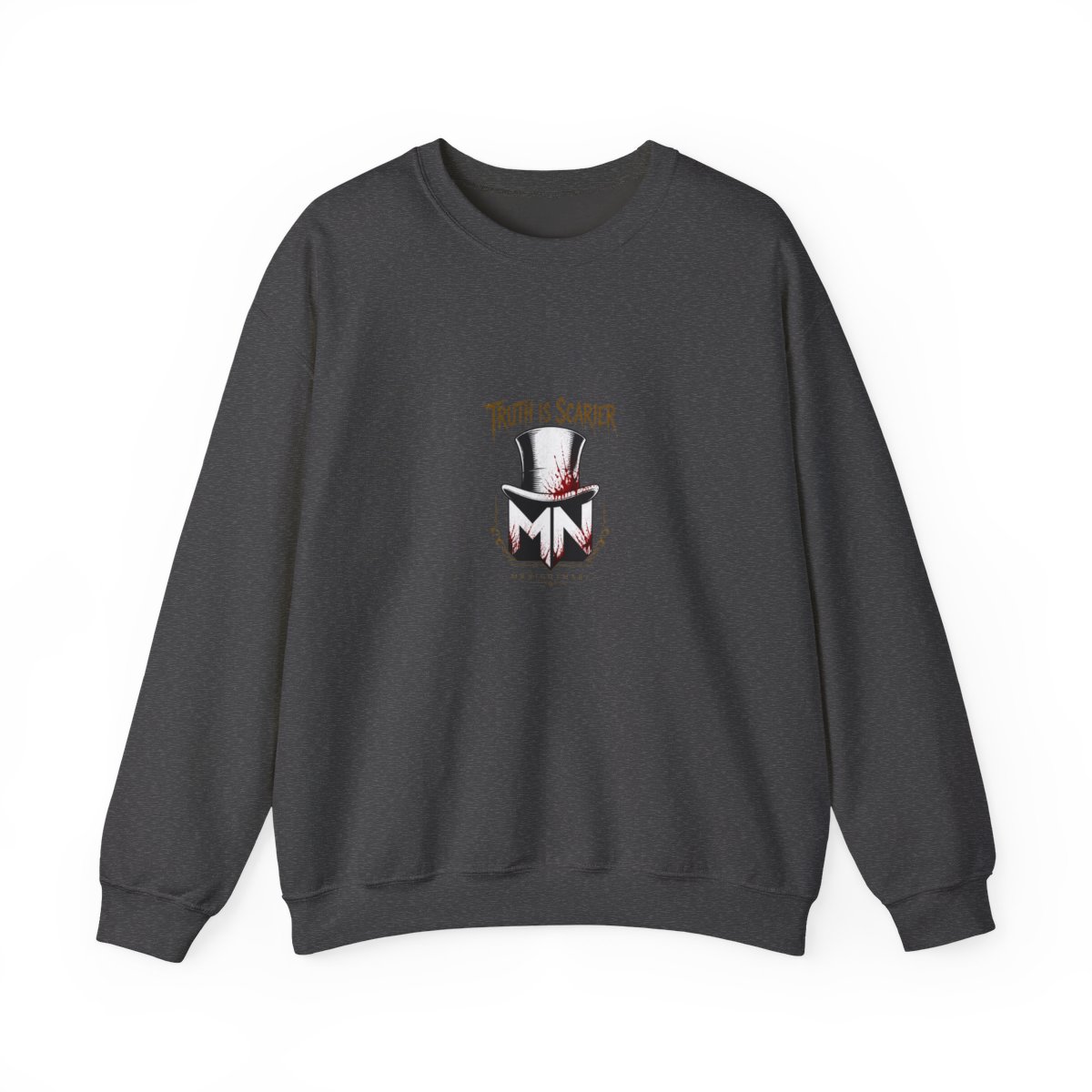 MrNightmare "Truth is Scarier" Crewneck - alternate angle 4, merchandise