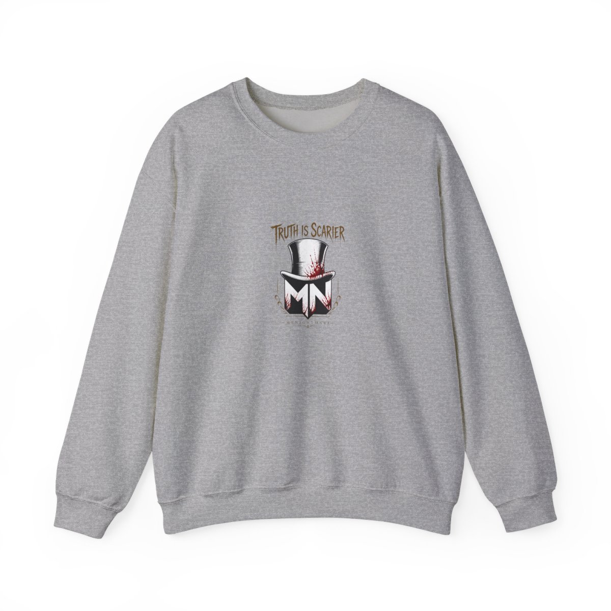 MrNightmare "Truth is Scarier" Crewneck - Official Sweatshirts merchandise