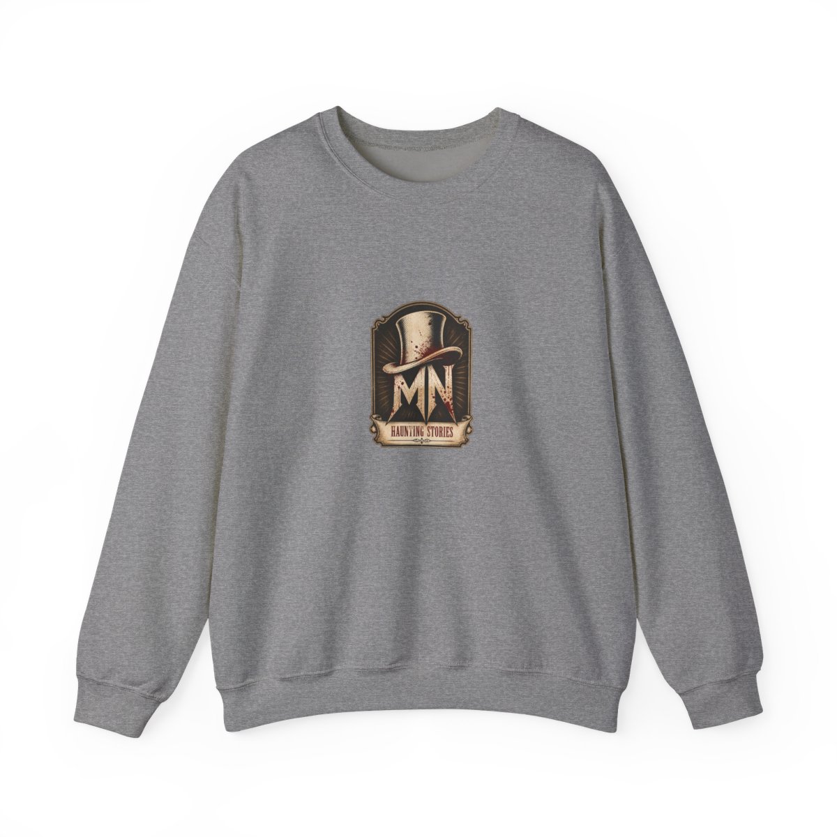 MrNightmare "Haunting Stories" Crewneck - alternate angle 2, merchandise