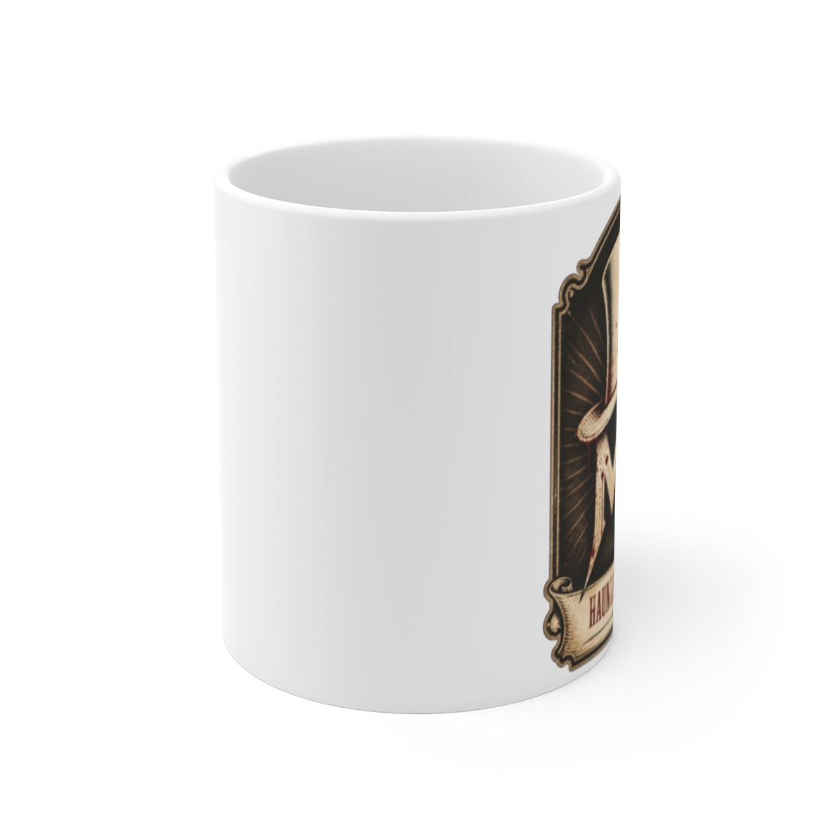 MrNightmare "Haunting Stories" White Mug - alternate angle 1, merchandise