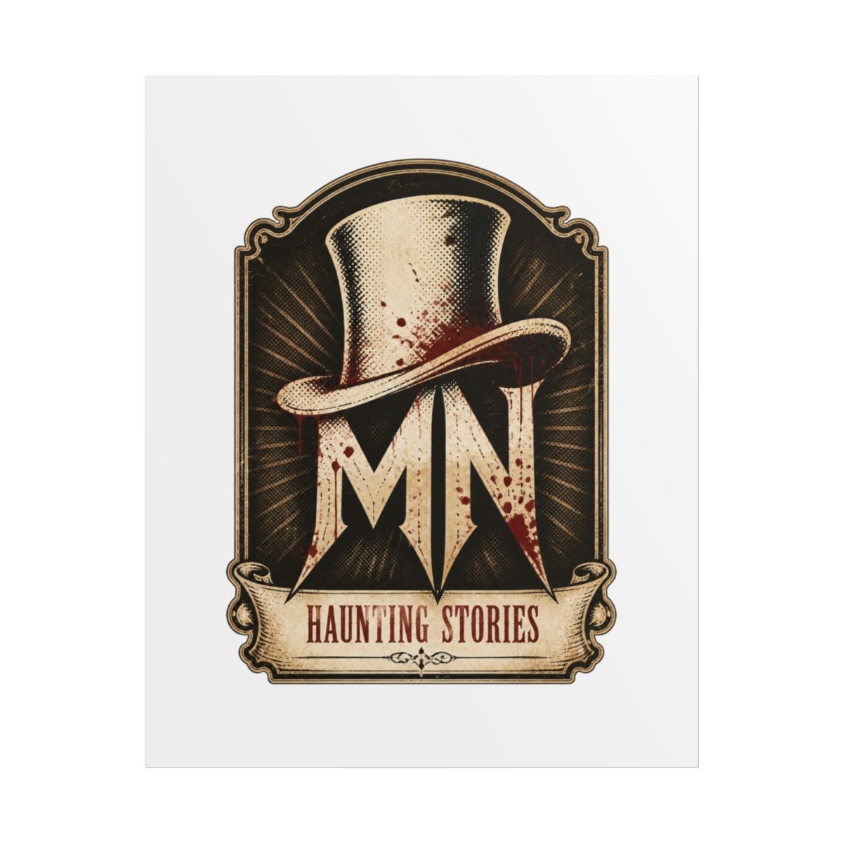 MrNightmare "Haunting Stories" Poster