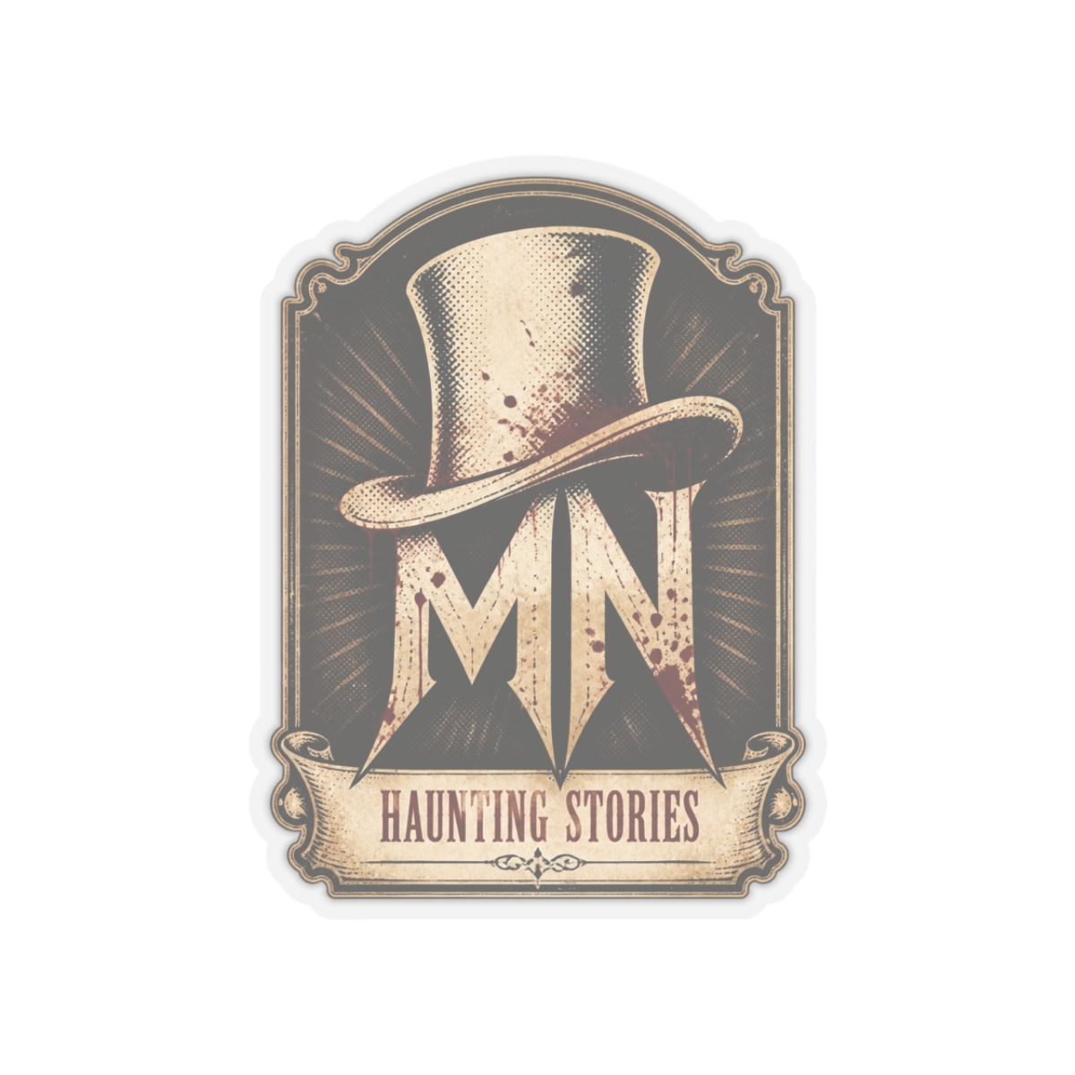 MrNightmare "Haunting Stories" Sticker - alternate angle 3, merchandise