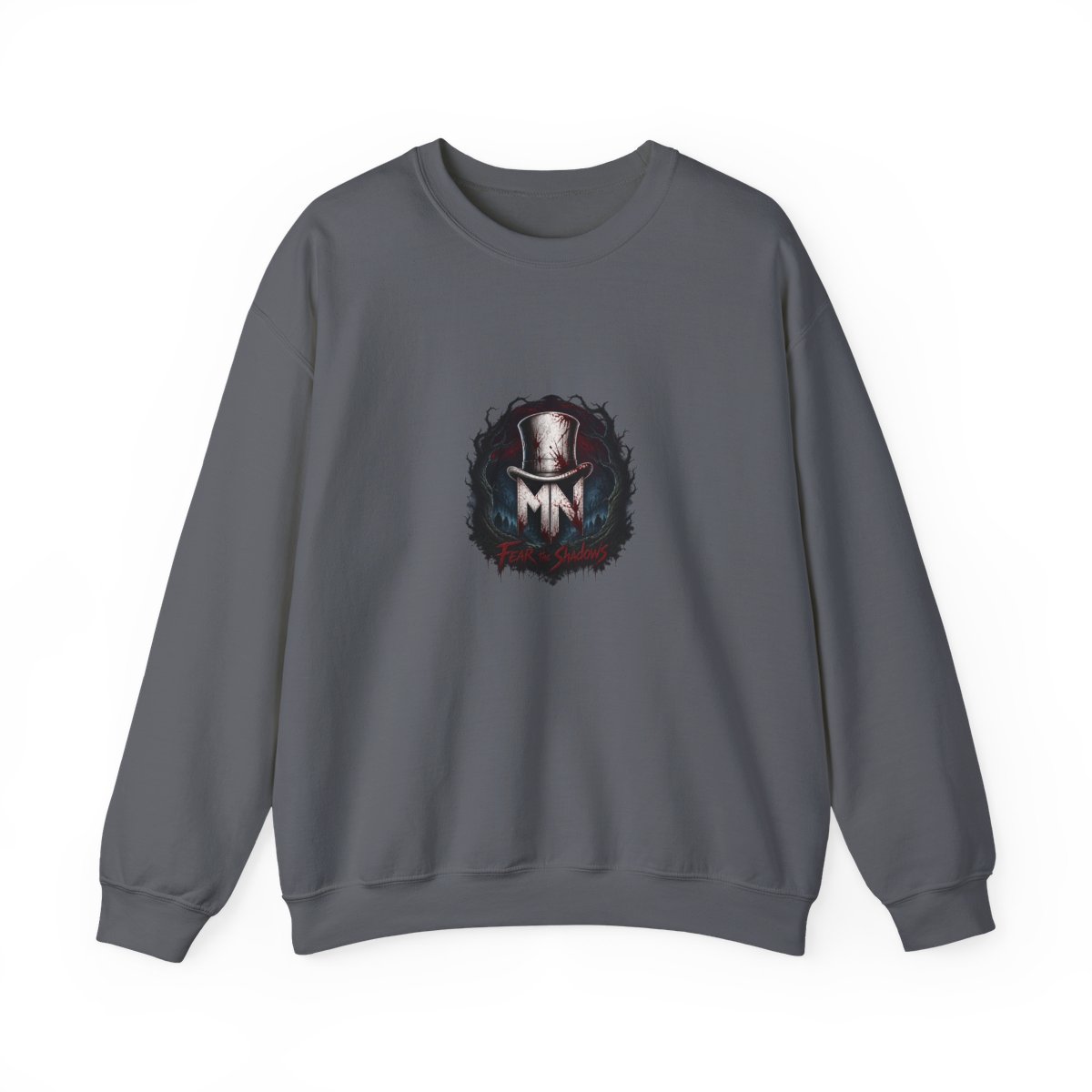 MrNightmare "Fear the Shadows" Crewneck - alternate angle 5, merchandise