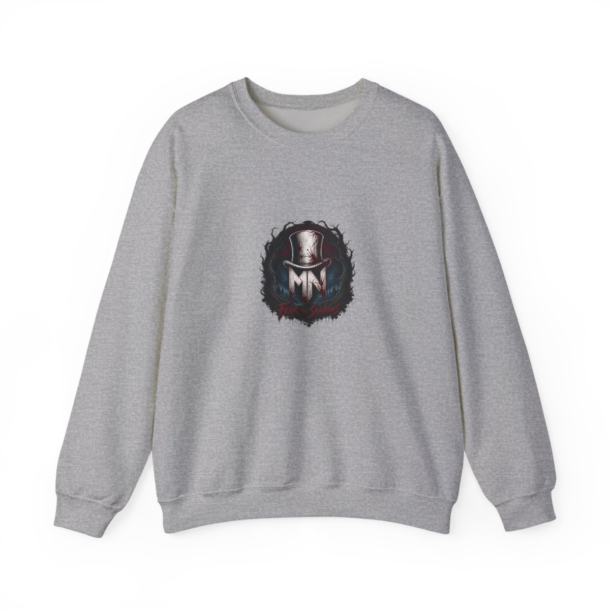 MrNightmare "Fear the Shadows" Crewneck - alternate angle 2, merchandise