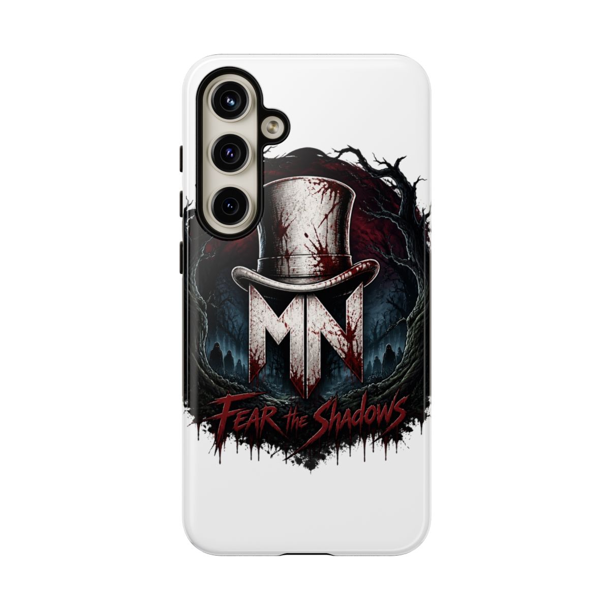 MrNightmare "Fear the Shadows" Phone Case - alternate angle 1, merchandise