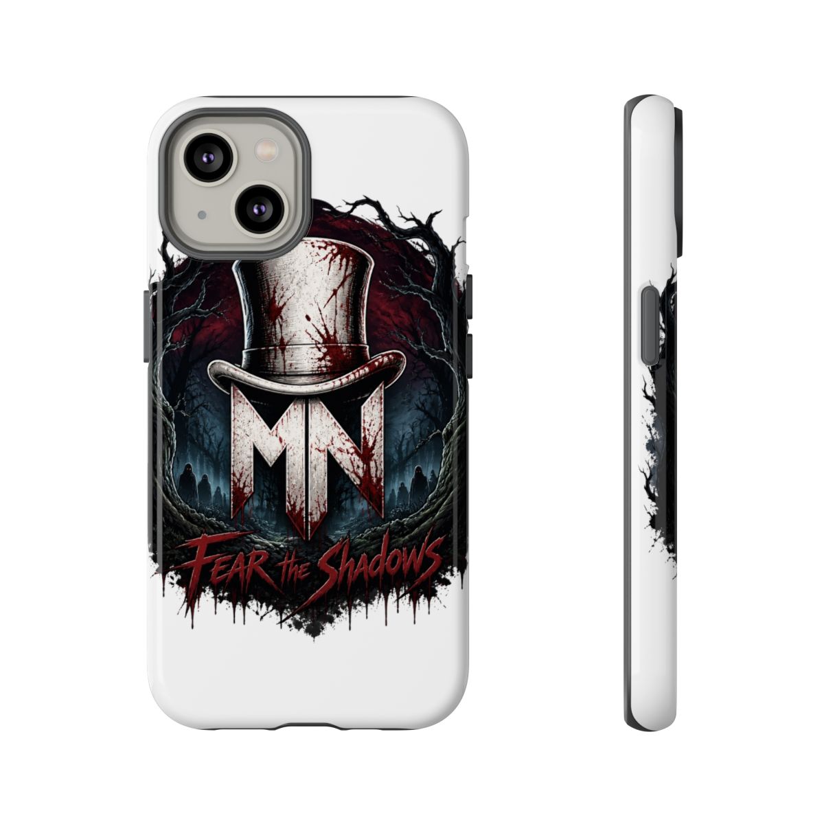 MrNightmare "Fear the Shadows" Phone Case - alternate angle 5, merchandise