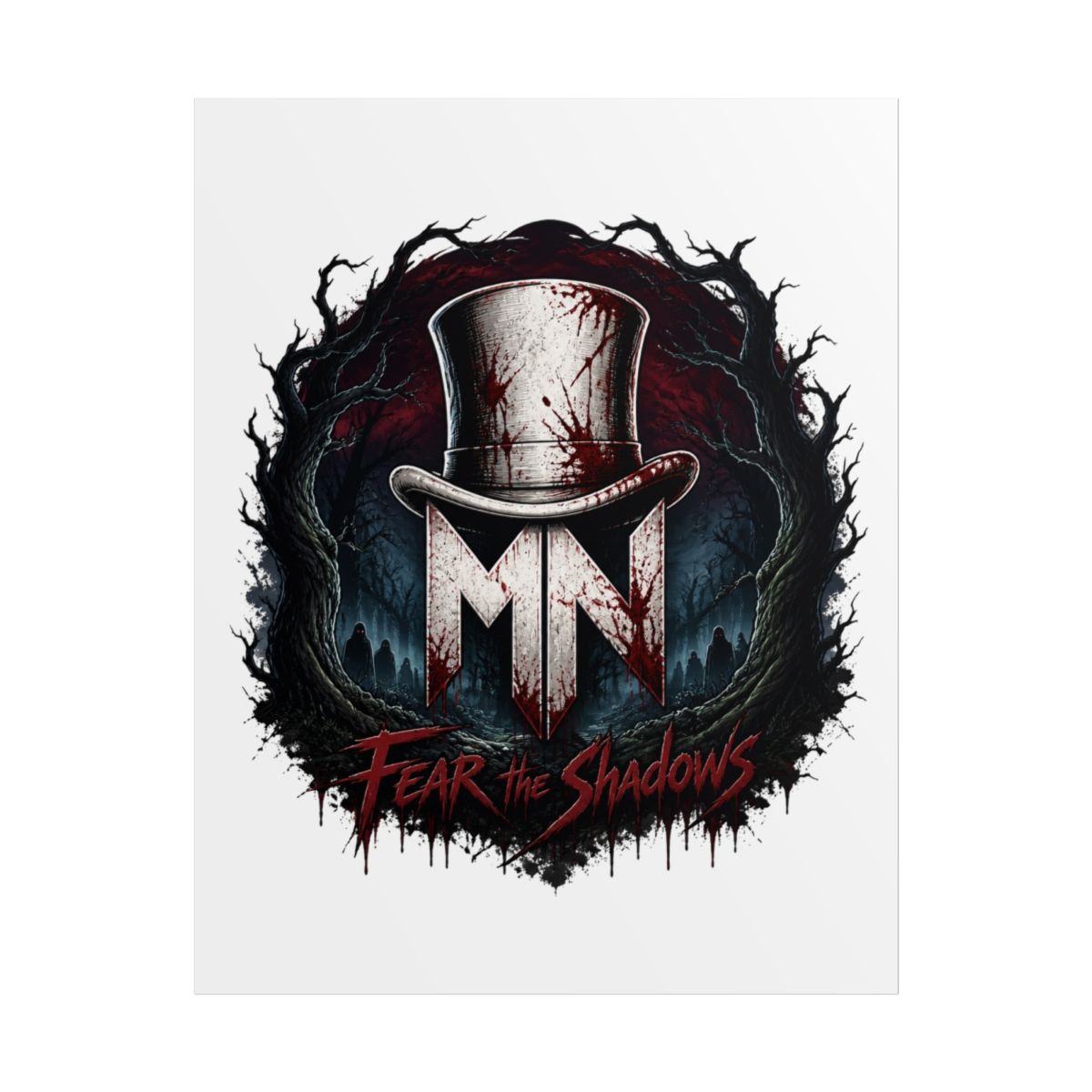MrNightmare "Fear the Shadows" Poster - alternate angle 1, merchandise