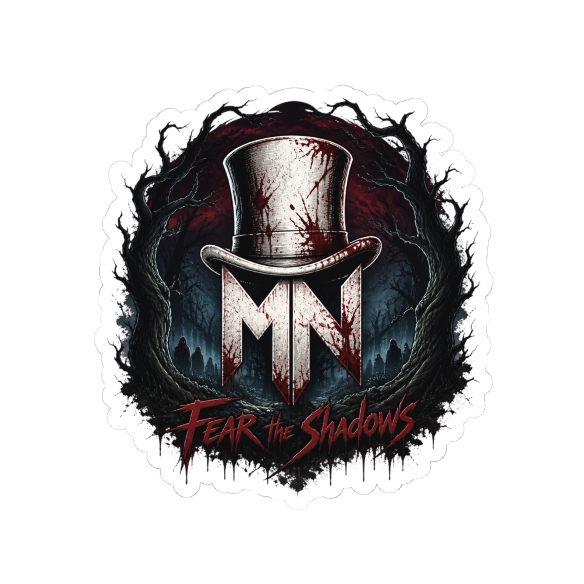 MrNightmare "Fear the Shadows" Sticker