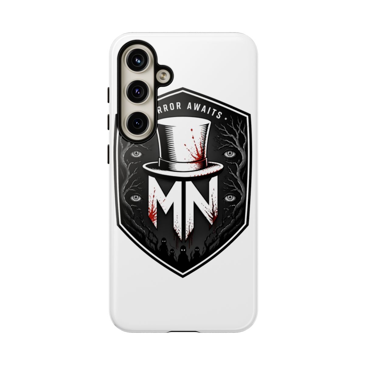 MrNightmare "Horror Awaits" Phone Case