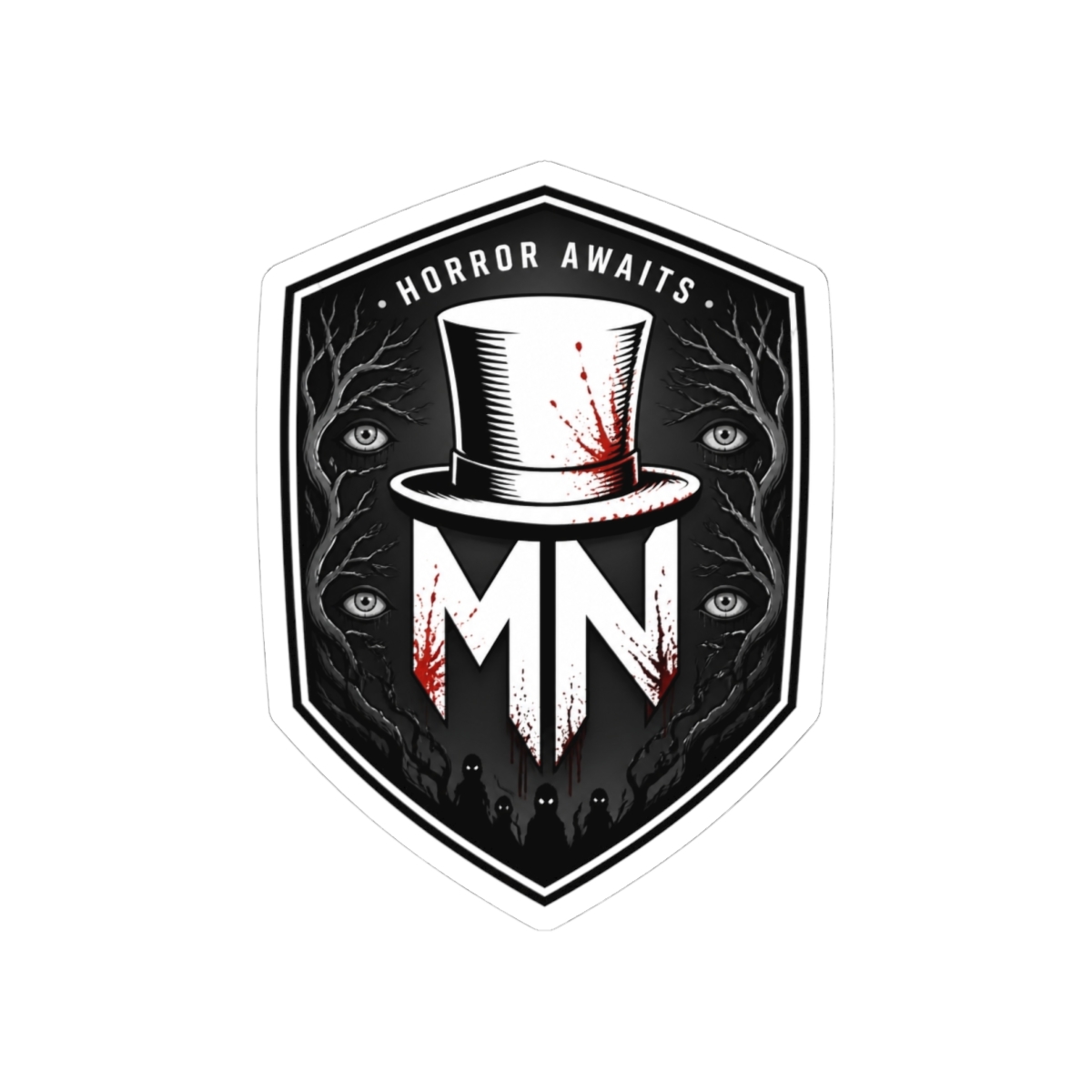 MrNightmare "Horror Awaits" Sticker